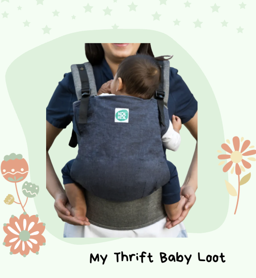 Preloved kolkol compact baby carrier